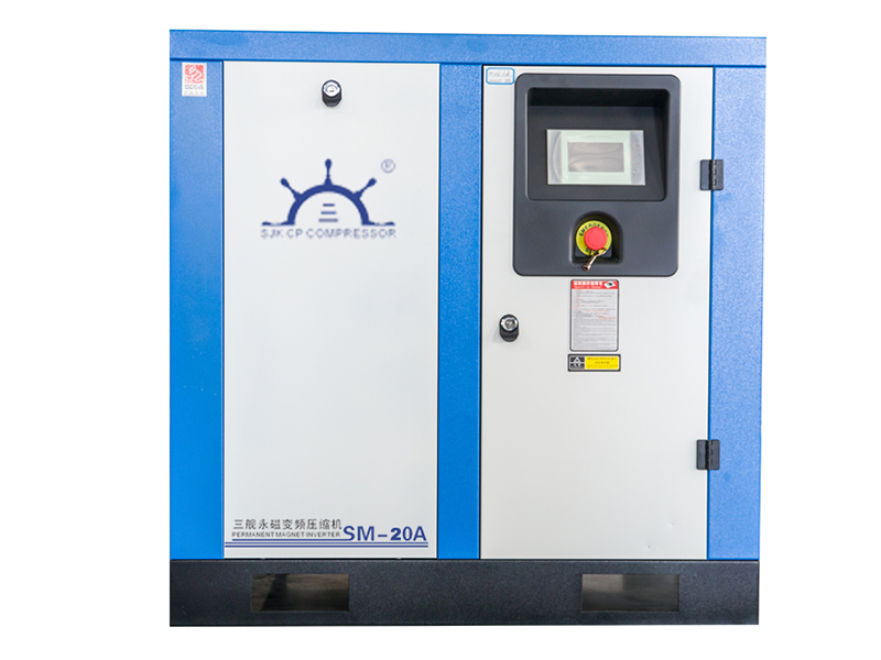 The advantages and application of the screw air compressor of three ships passenger